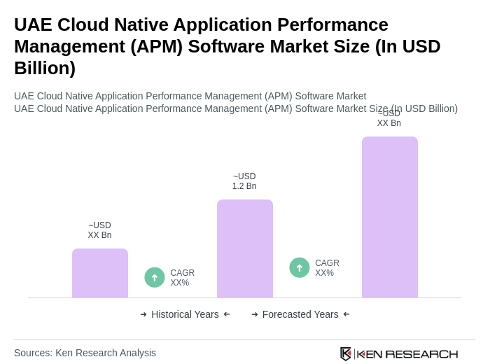 UAE Cloud Native Application Performance Management (APM) Software Market Size